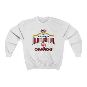 2021 Alamo Bowl Oklahoma Champions Crewneck